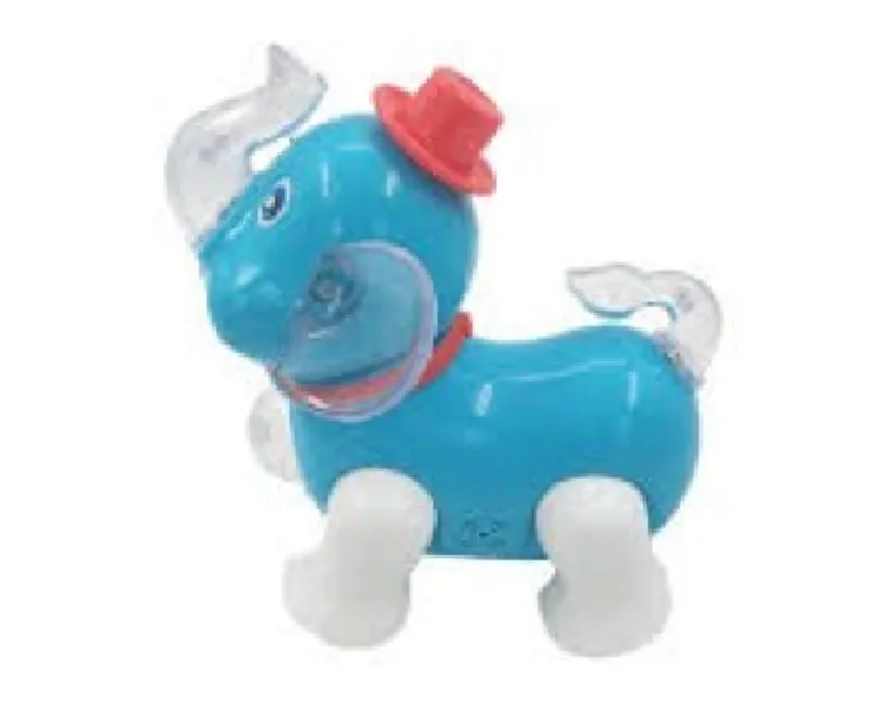 فيل ديسكو بلاستيكي (أزرق)