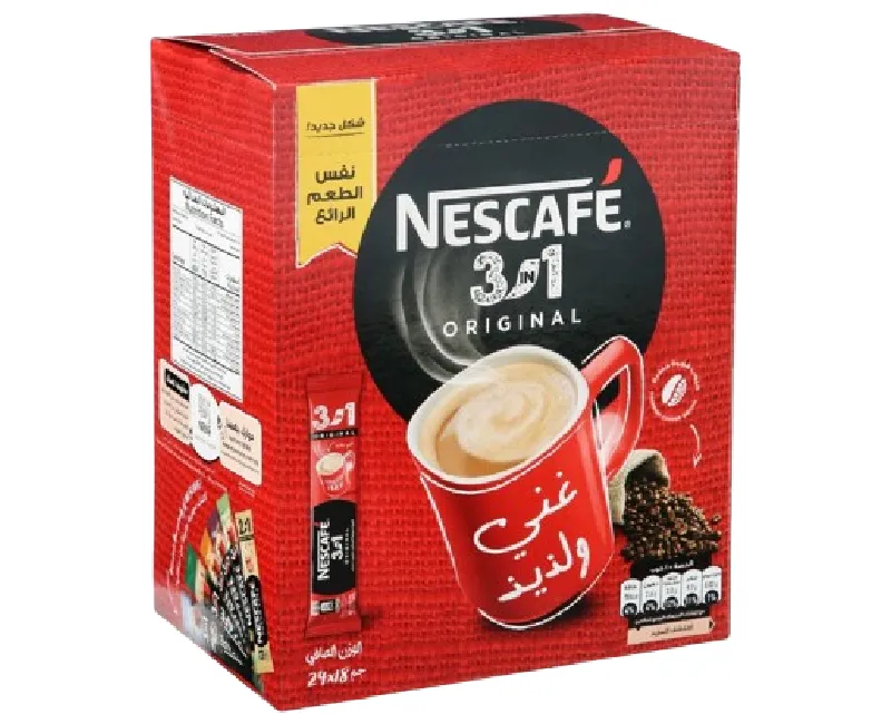 علبة نسكافية 3*1 -24 قطعة