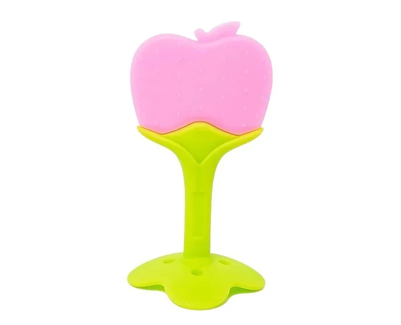 عضاضة أطفال علي شكل التفاحة (بينك)