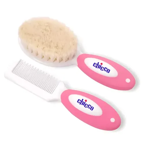 (فرشاة ومشط من شيكو (بينك