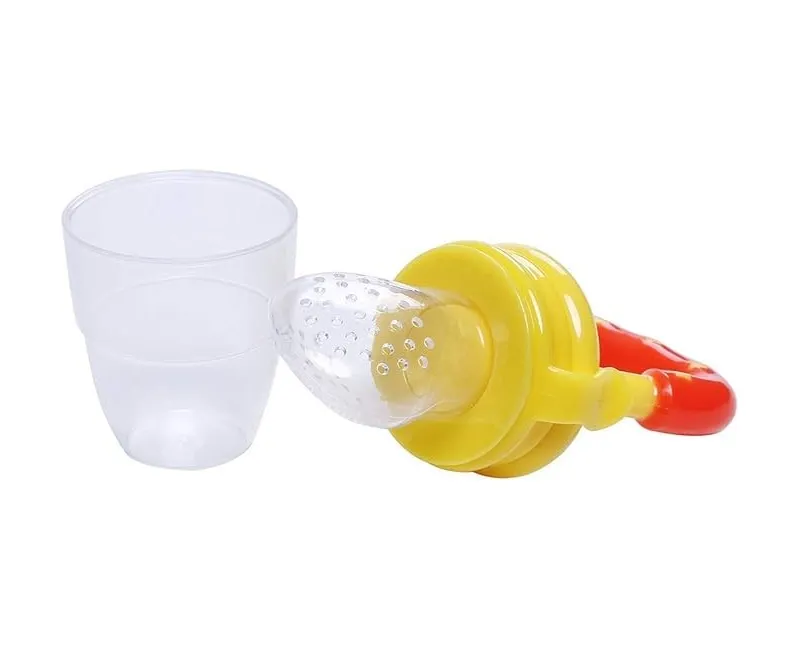 تاتينة أطفال مع غيارين -أصفر