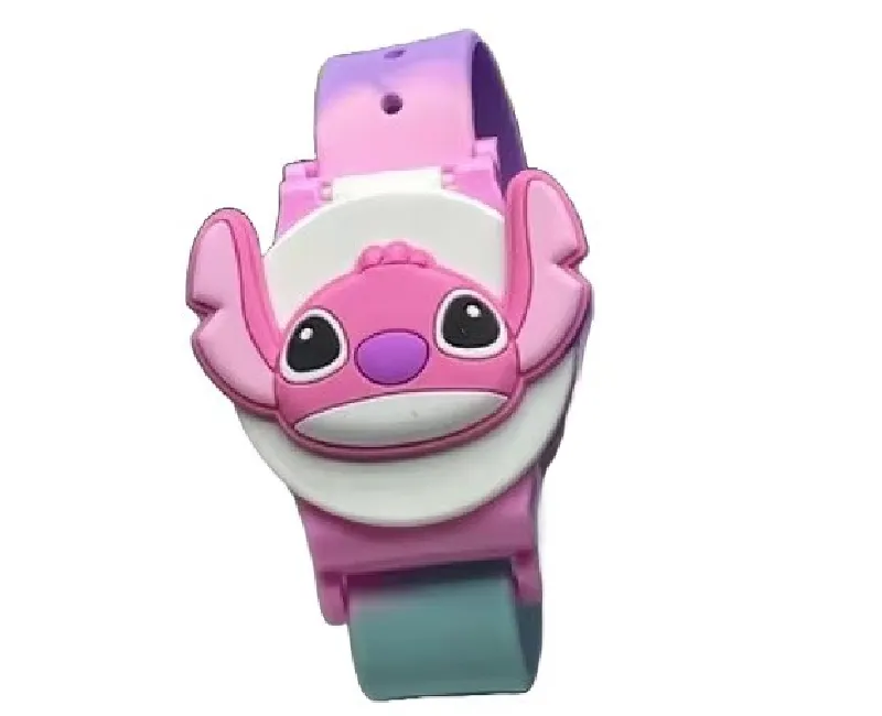 ساعة استيتش الرقمية  ( بينك )