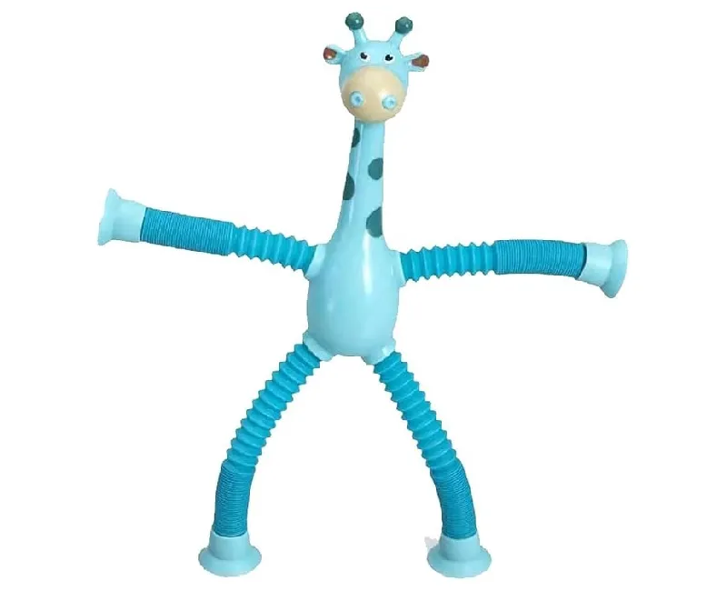 زرافة بقاعدة لاصقة (ازرق)