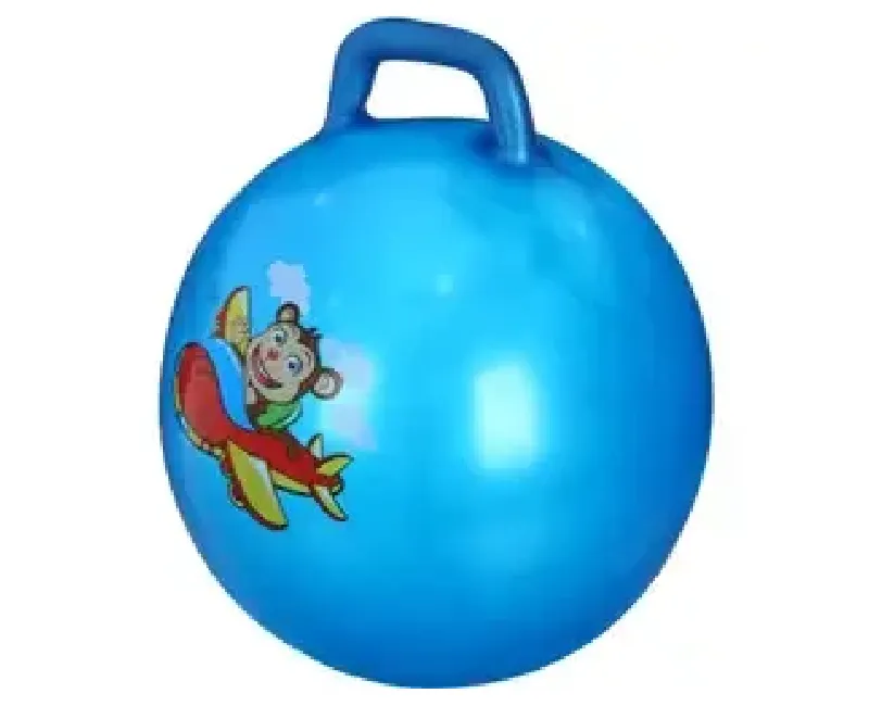 كورة نطاطة 50 سم قابلة للنفخ أزرق