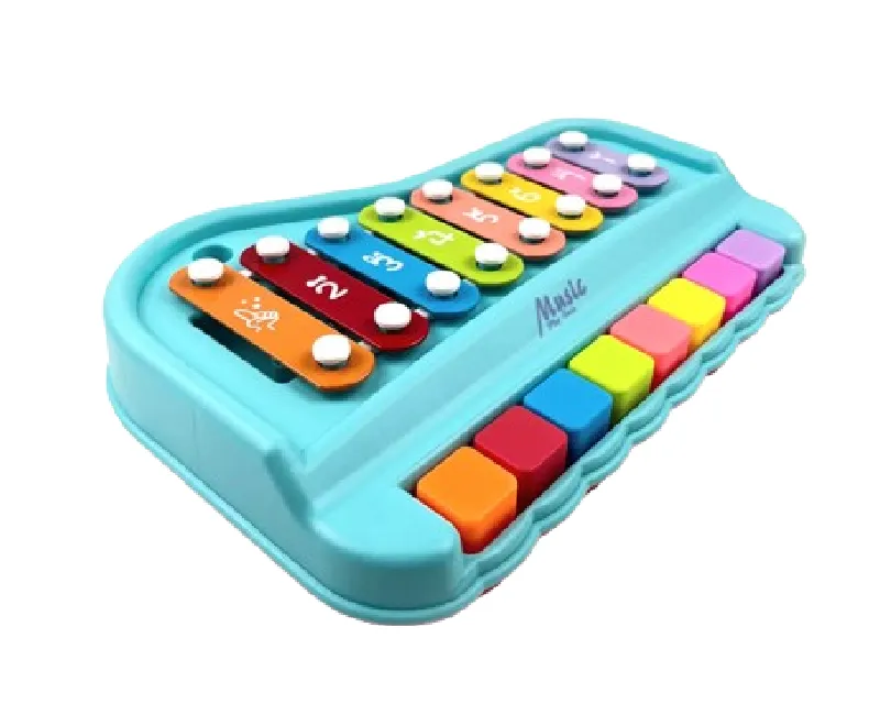 بيانو و اكسليفون موسيقي -ازرق