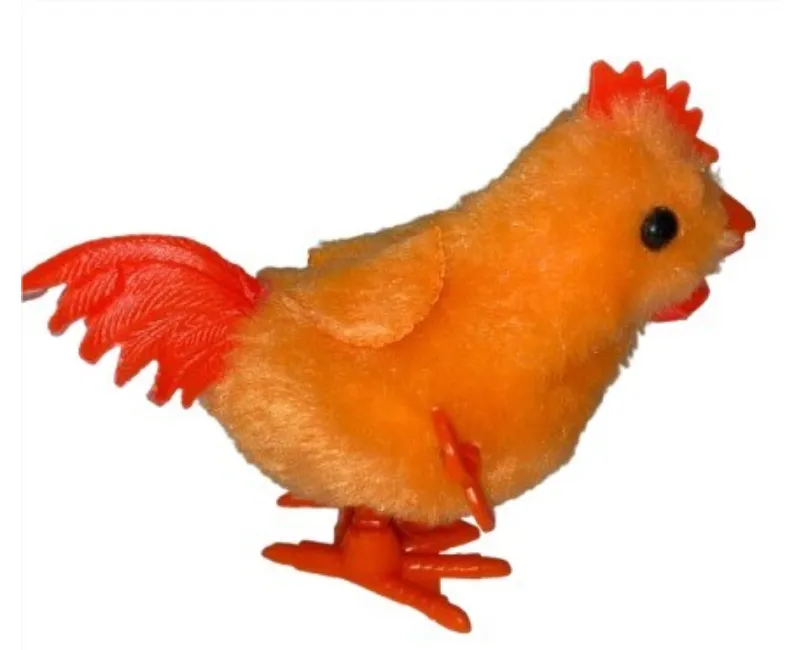 كتكوت فرو متحرك برتقالي