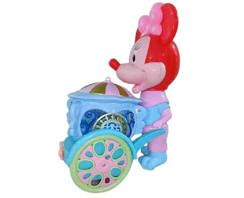 عربية ميكي ماوس المتحركة(ازرق)