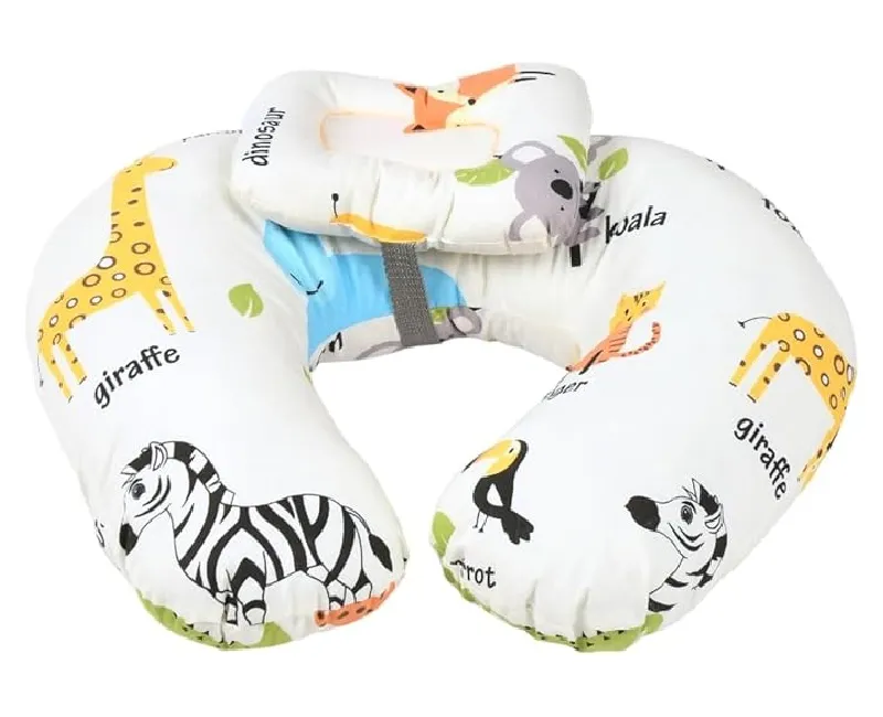 مخدة رضاعة برسمة حيوانات لطيفة