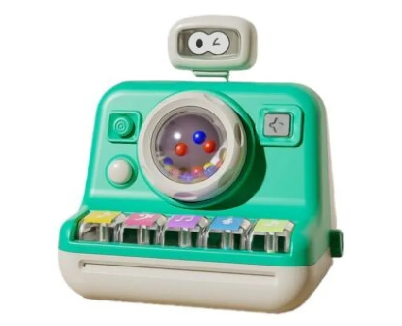 بيانو موسيقي بشكل كاميرا (اخضر)