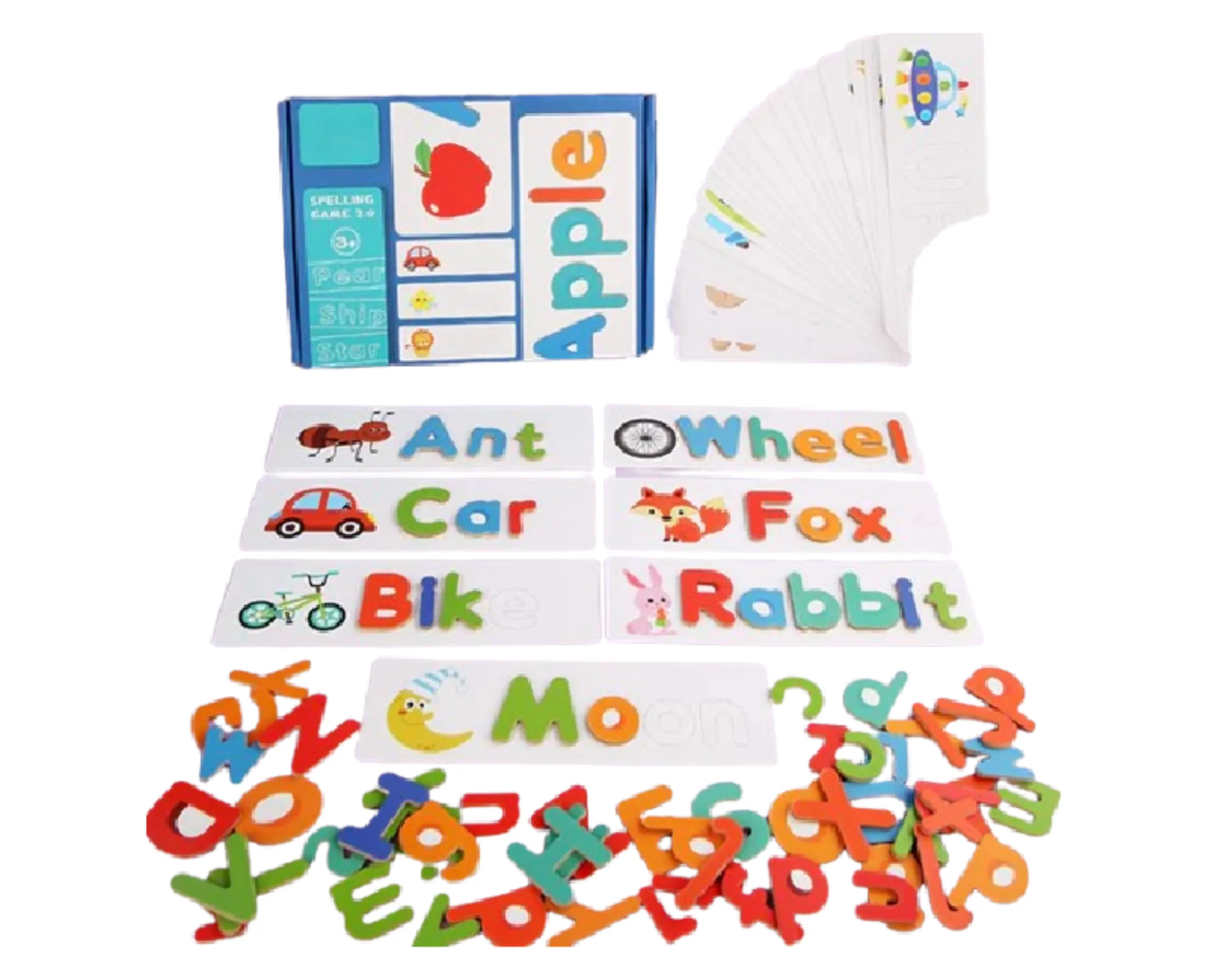 حروف هجاء انجليزية تعليمية