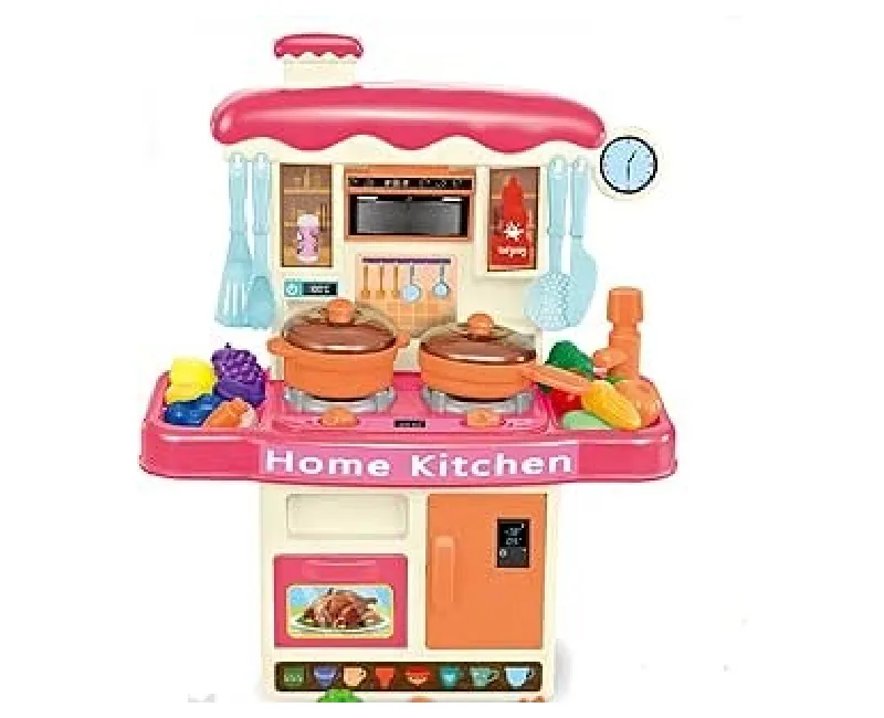 مطبخ اطفال 31 قطعة- بينك