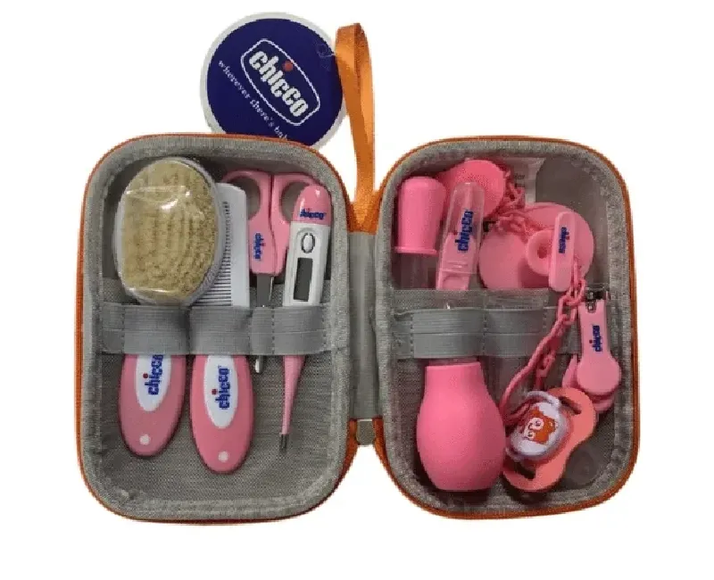 شنطة العناية من  شيكو  13 قطعة - برتقالي