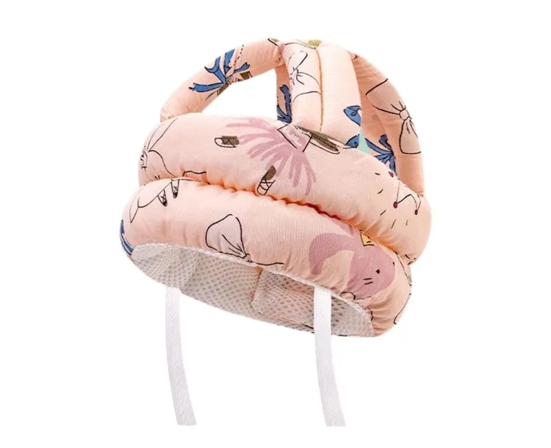 واقي رأس للأطفال- بينك