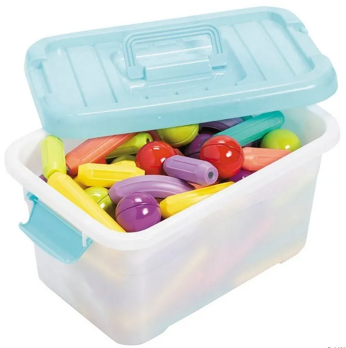 بوكس مكعبات مغناطيسية 64 قطعة- مينت اخضر