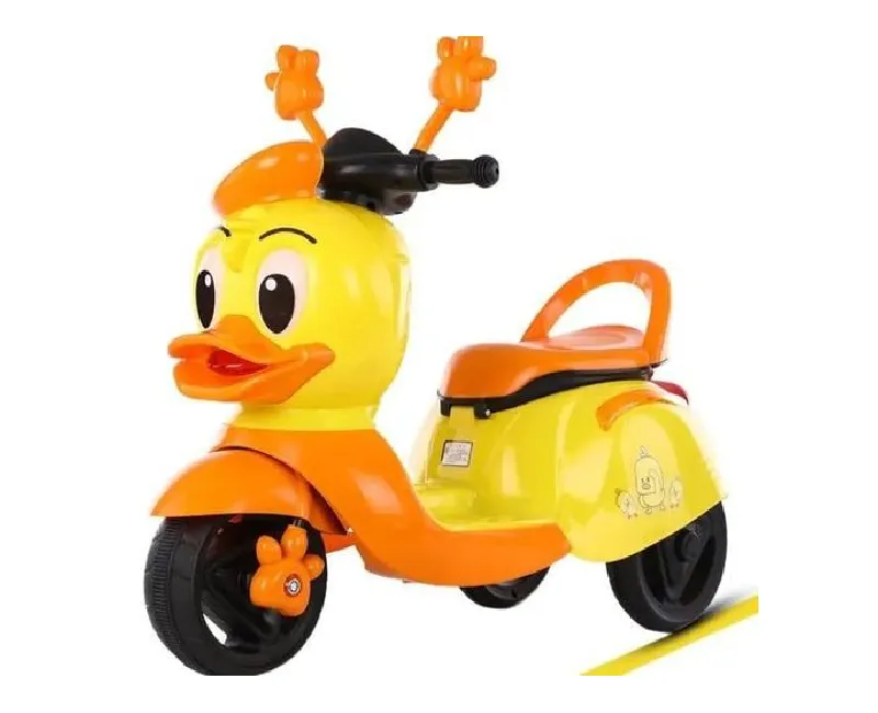 موتسيكل كهربائي مزود بوصلة - اصفر