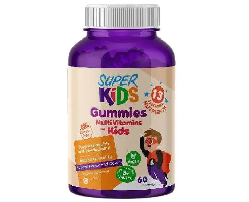 مالتى فيتامين سوبر كيدز 60 علكة