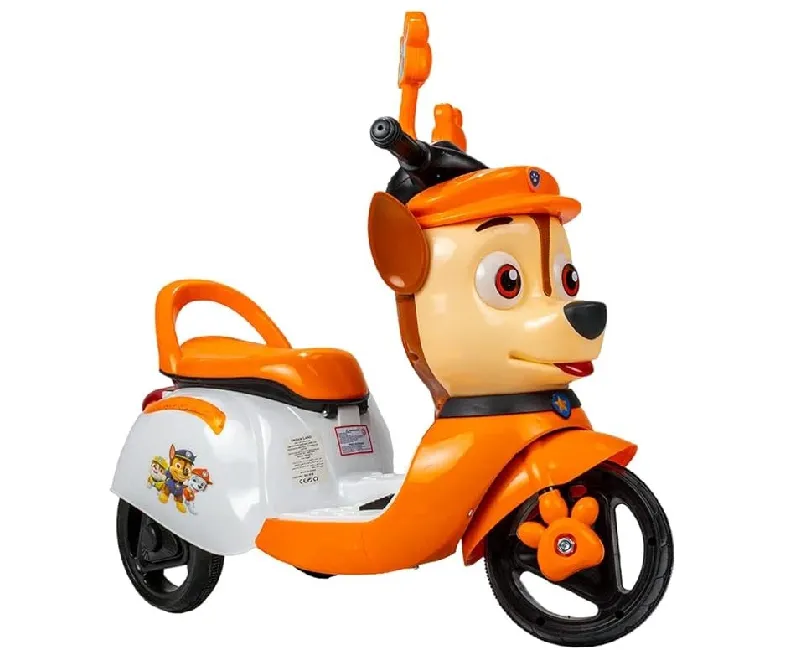 موتسيكل كهربائي مزود بوصلة  برتقالي