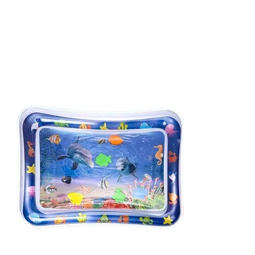 سجادة مائية مستطيلة فى كرتونة حجم صغير لون ازرق  69×50 سم