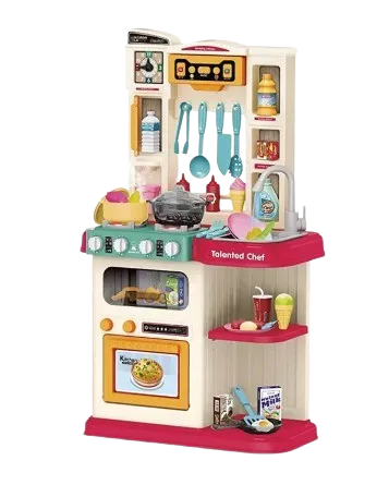 مطبخ بخار  65 قطعة توب شيف -بيج