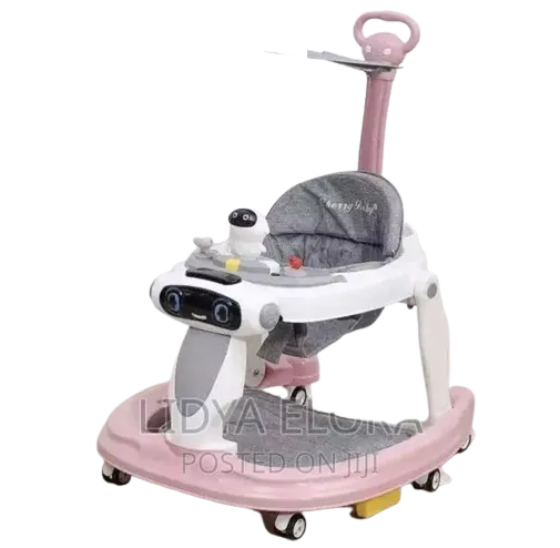 مشاية شكل روبوت _ لون بينك