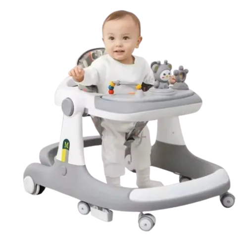 مشاية اطفال 2*1 -رمادي