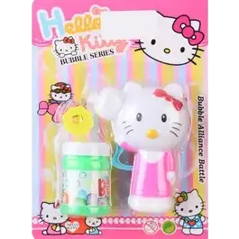 مسدس بابلز  يدوي  صغير - 2 قطعة -بينك