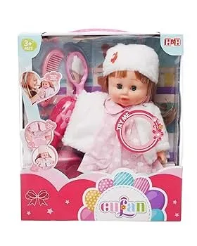 عروسة بلاستيكية من كولان - بينك