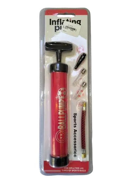 منفاخ كرات وبلونة  - احمر