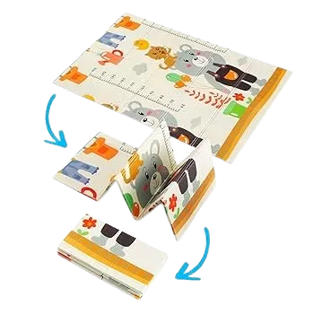 سجادة فوم للاطفال  جحم صغير مقاس 180*150 سم اشكال عشوائية