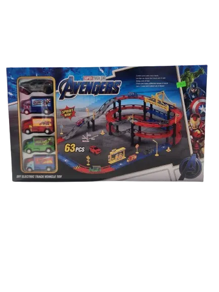 تراك سيارات 63 قطعة _ أفنجرز
