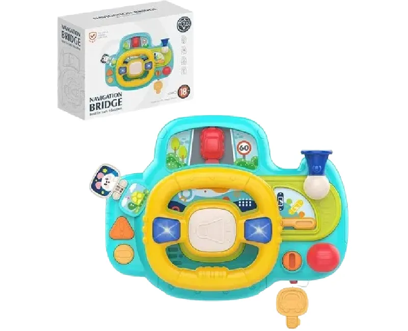 دركسيون سيارة مزود بموسيقي والعاب - منت اخضر