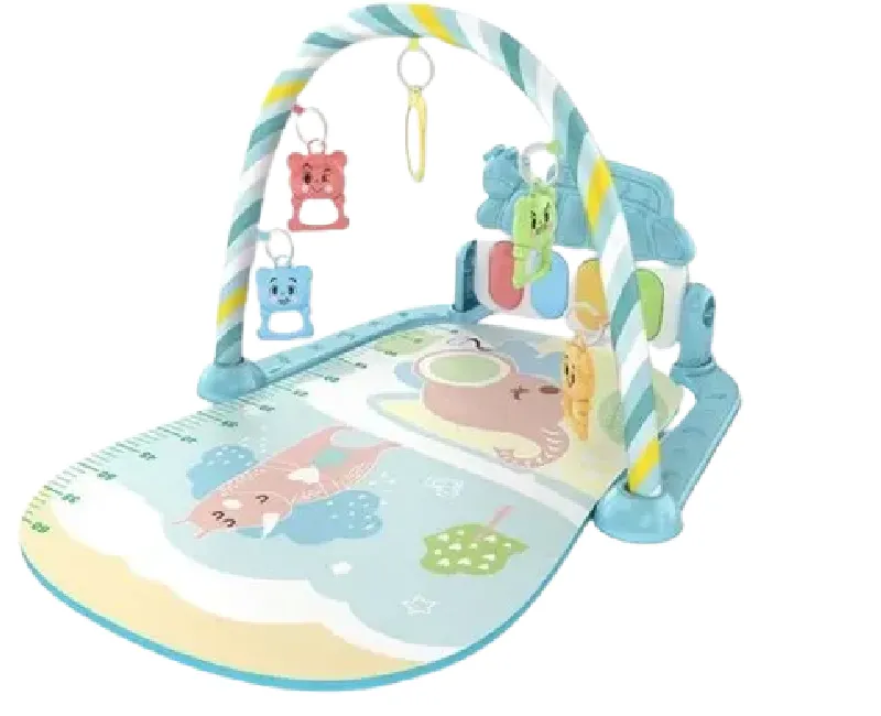 سجادة بيانو موسيقية تعمل بالبطاريات- لبني