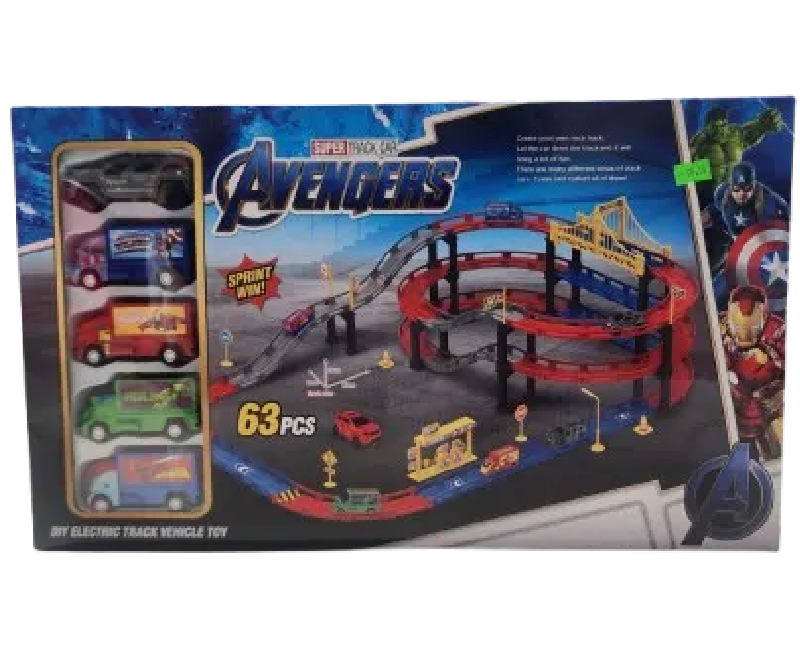 تراك سيارات 63 قطعة _ أفنجرز