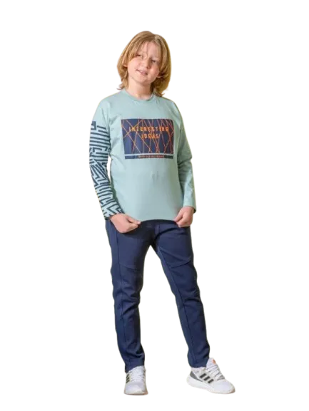 ترنج ولادي قطعتين تي شيرت وبنطلون *28