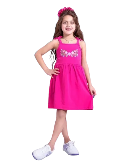 فستان بناتي قطعة واحدة *45