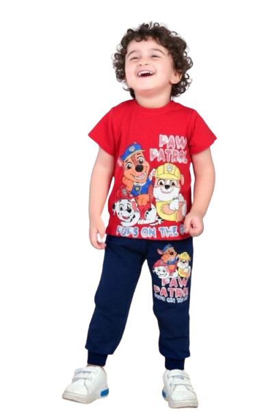 ترنج ولادي قطعتيني بنطلون وتي شيرت *77