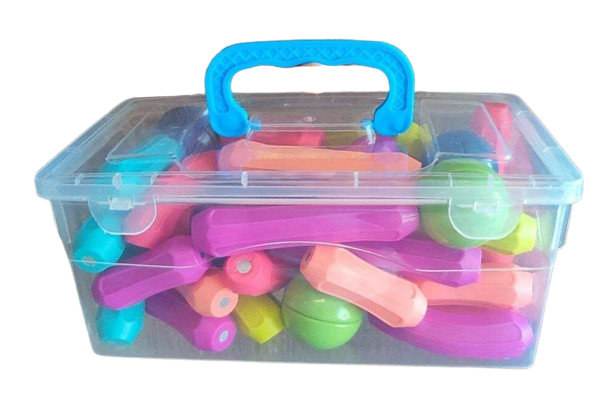 بوكس مكعبات مغناطيسية 42  قطعة