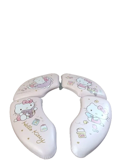 بوتي اطفال مبطن قابل للطي _لون بينك