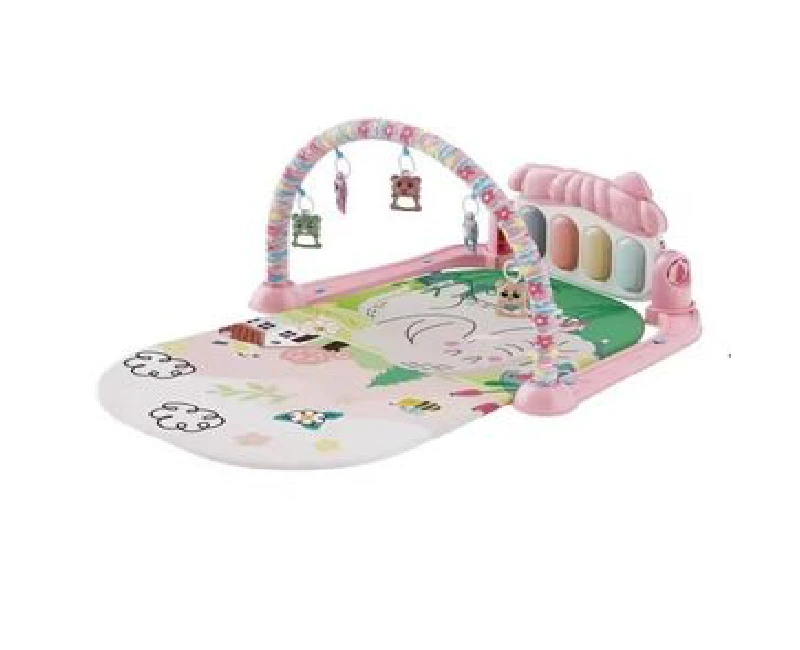 سجادة بيانو موسيقية تعمل بالبطاريات (بينك )