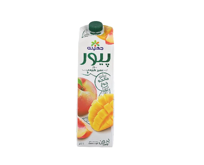 بيور عصير مانجو وخوخ  - 1 لتر